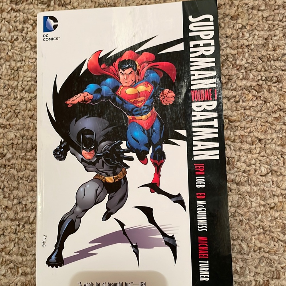 Hard cover comic